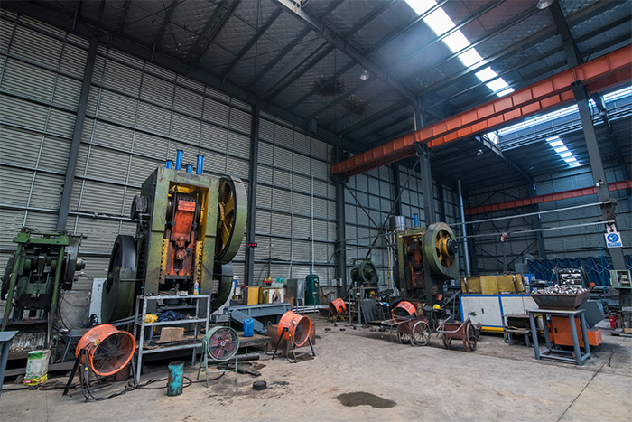 开封网架配件-锥头加工车间